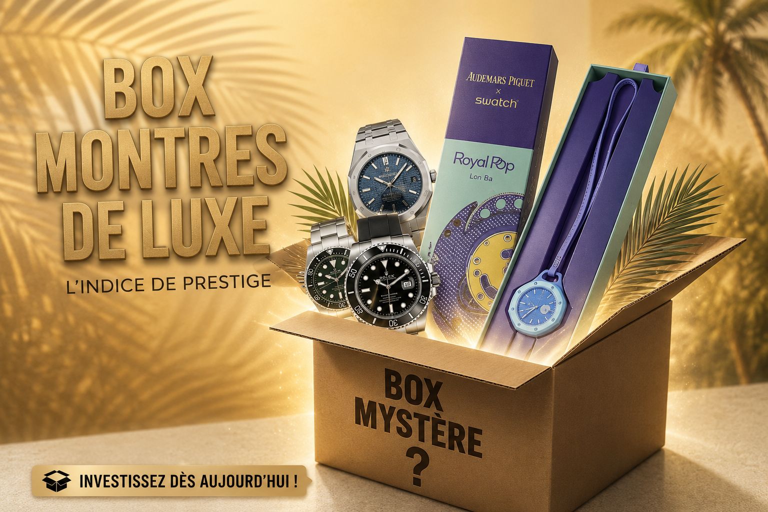 BOX MONTRES DE LUXE