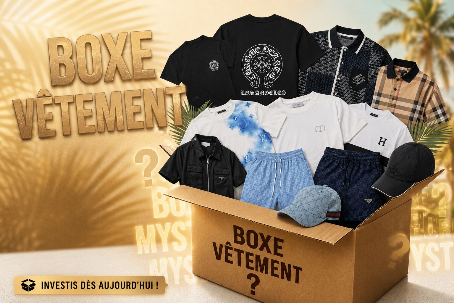BOX VÊTEMENTS – DÉBUTANT-Achat-Revente